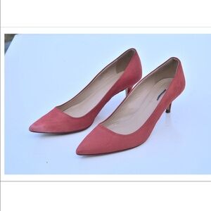 J. Crew suede pumps